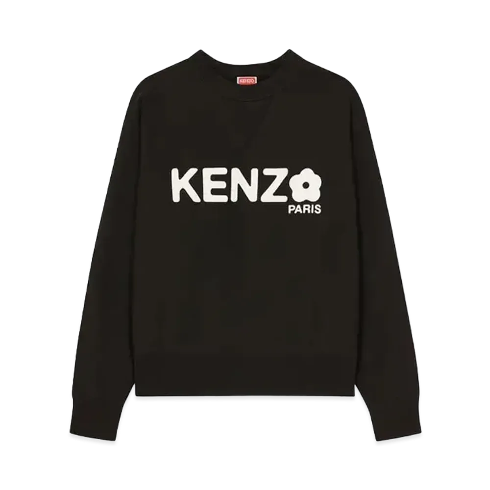KENZO 'BOKE FLOWER 2.0' Loose Sweat "Black"