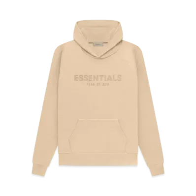 FEAR OF GOD ESSENTIALS Waffle Raglan Hoodie "Sand"
