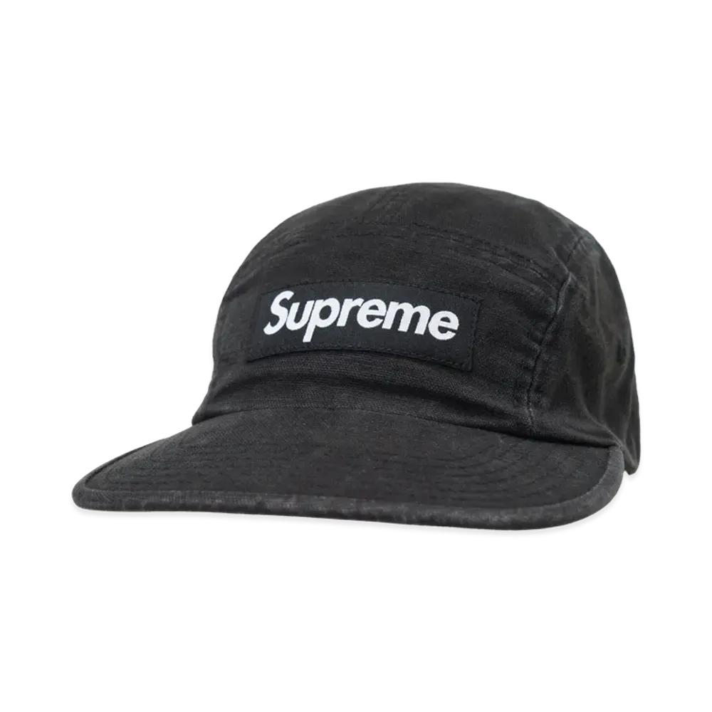Supreme Canvas Camp Cap "Black"