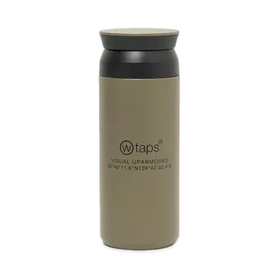 WTAPS H2O 500ml / Bottle / Steel Kinto "Olive Drab"