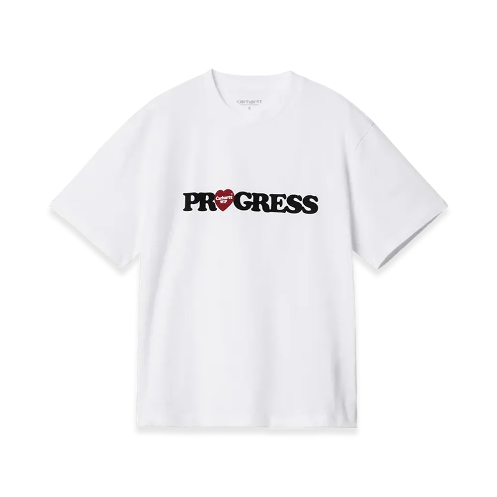 Carhartt WIP Women's I Heart Progress T-Shirt "White"
