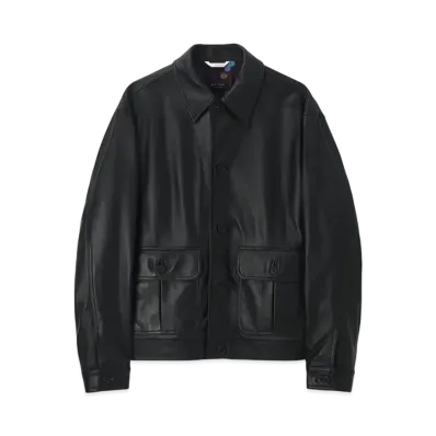 Paul Smith Lambskin Blouson "Black"