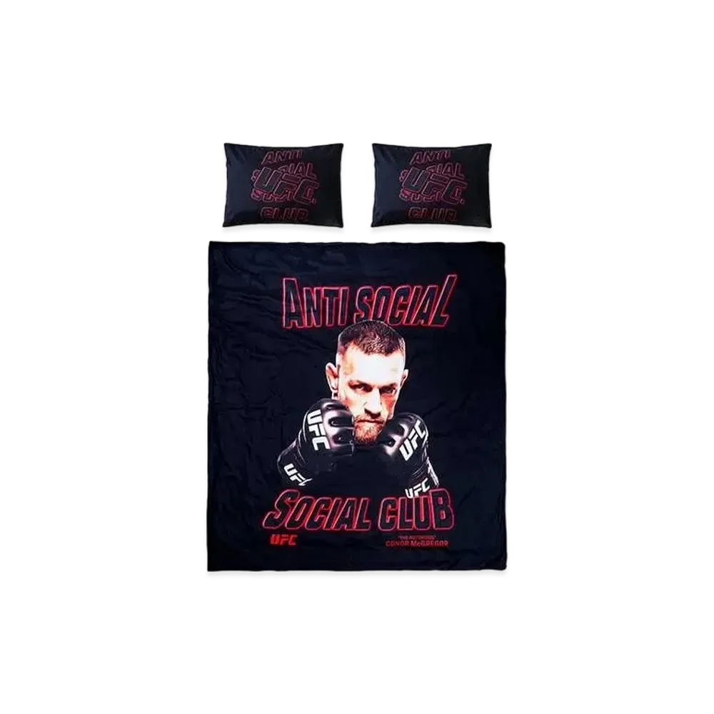 ANTI SOCIAL SOCIAL CLUB x UFC Main Event Bed Set "Black"
