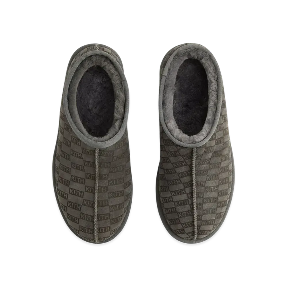 Kith Monogram Shearling Slippers "Idea"