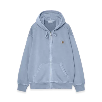 Carhartt WIP Hooded Nelson Jacket "Gentle Blue(Garment Dyed)"