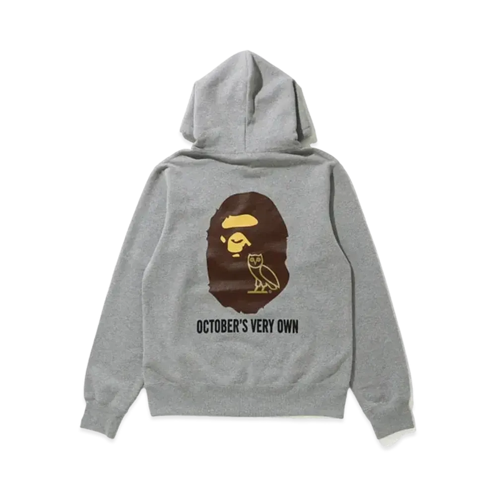 A BATHING APE OVO Pullover Hoodie "Grey"