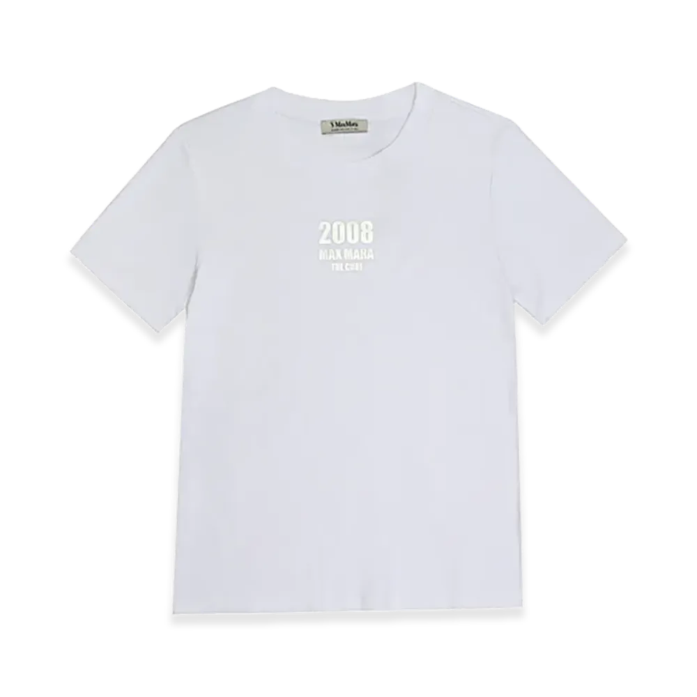 S Max Mara Women's Quieto T-Shirt "White"