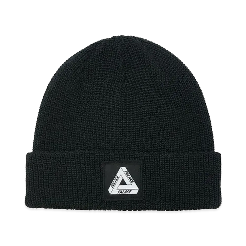 PALACE Tri-Ferg Patch Beanie "Black"