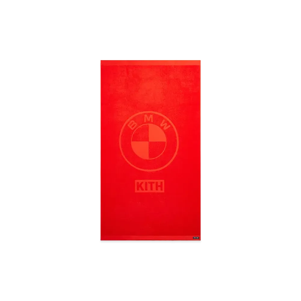 Kith x BMW Jacquard Towel "Cinnabar"
