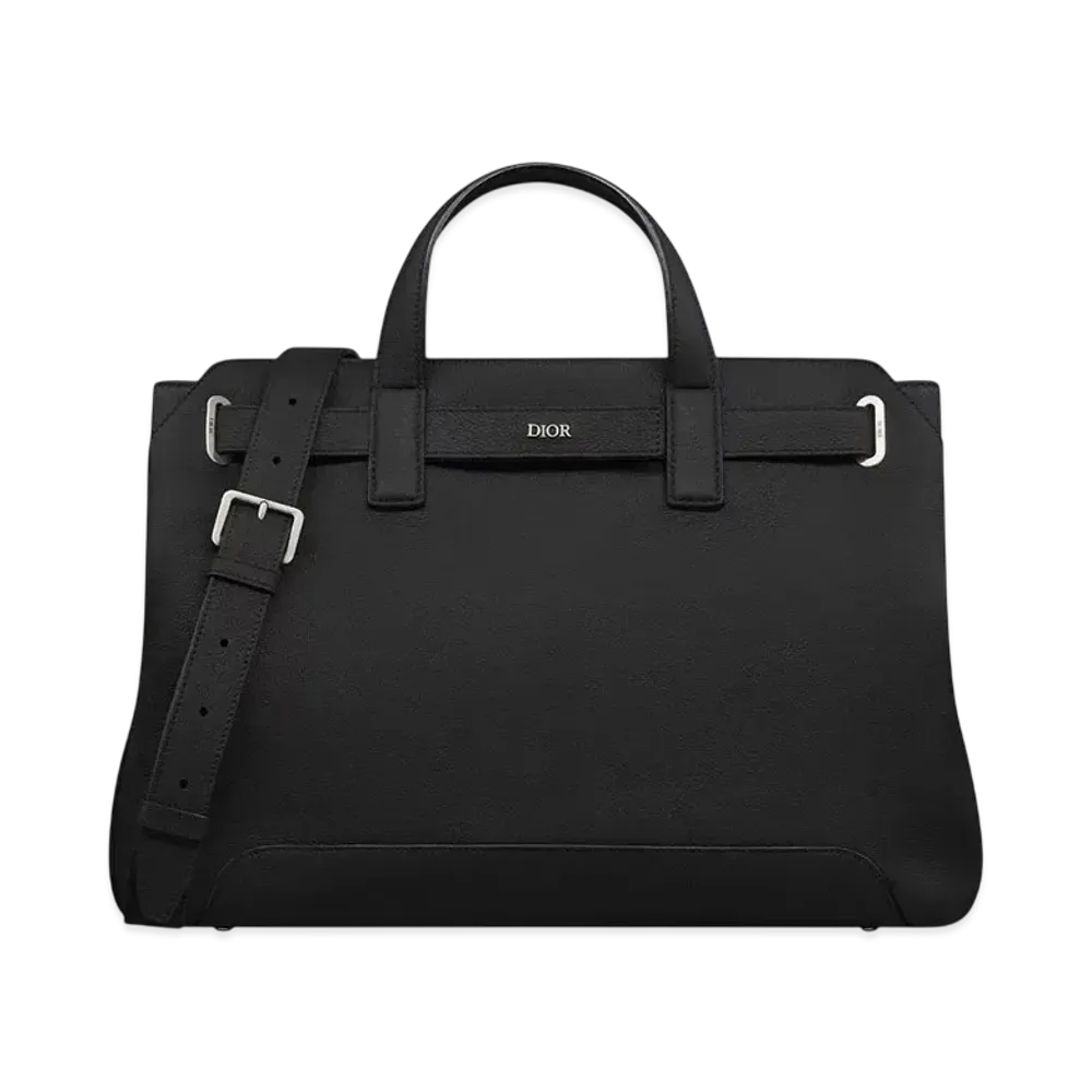 Dior Normandie Tote Bag Dior Icons Calfskin "Black"