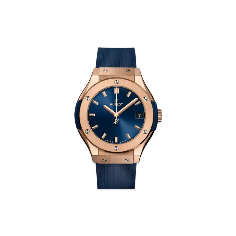 HUBLOT Classic Fusion King Gold Blue 33mm