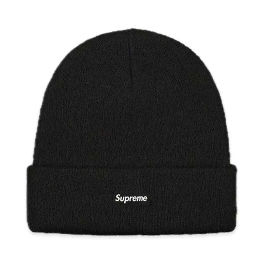 Supreme Mohair Beanie "Black" (19FW)