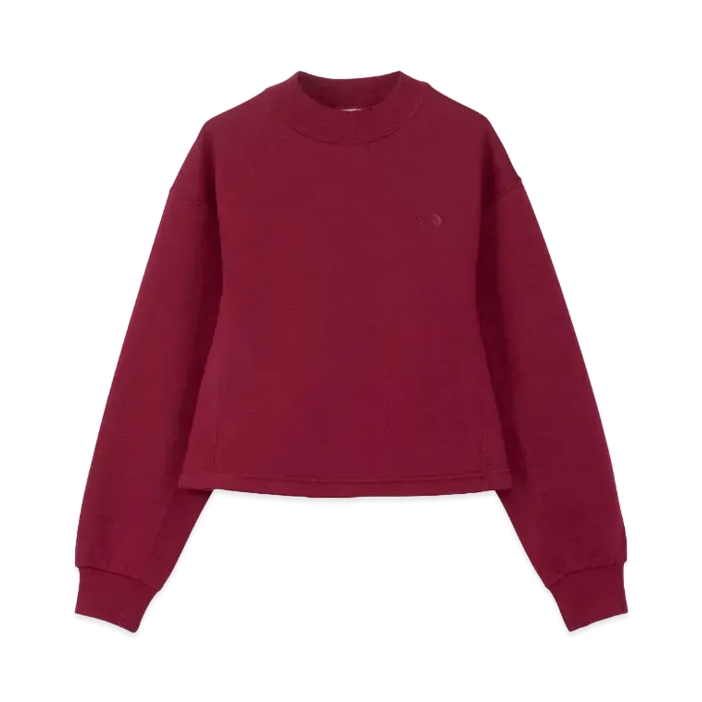 The North Face Better Terry Cropped Crew "Beetroot"