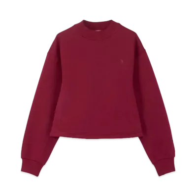 The North Face Better Terry Cropped Crew "Beetroot"