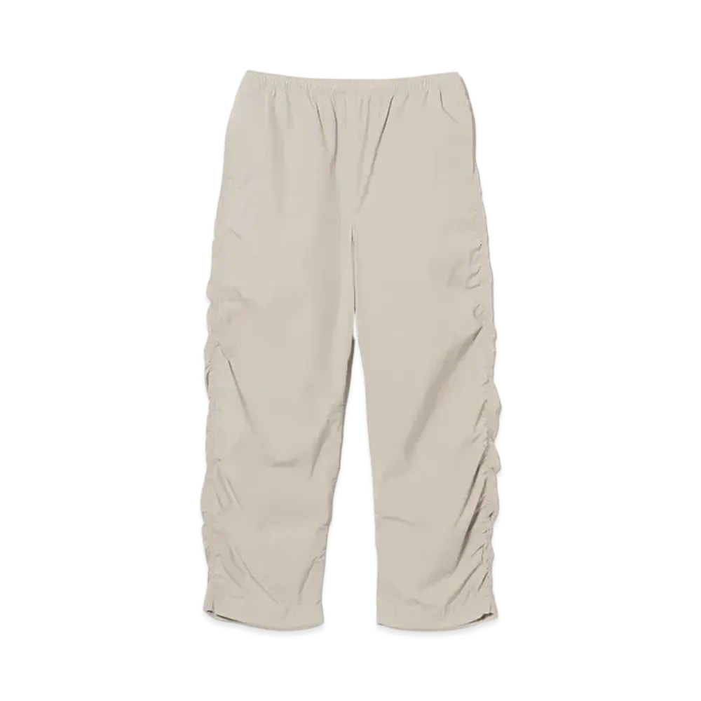 BEAMS Water Repellent Puckering Easy Pants "LightGray"