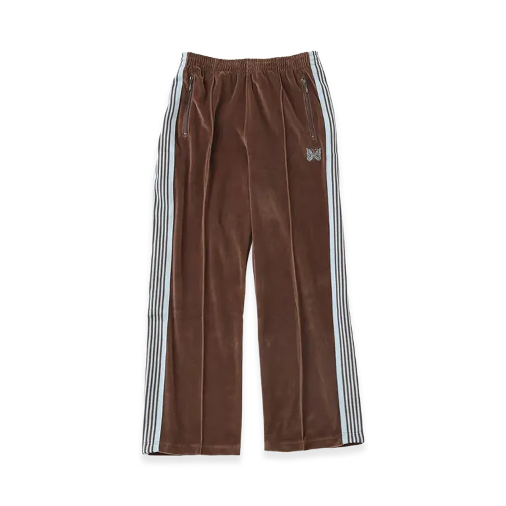 NEEDLES x JOURNAL STANDARD C/PE Velour Track Pant "Brown"