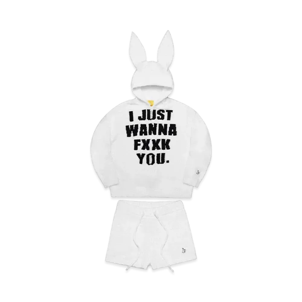 FR2 Rabbit Pajamas Setup Women "White"