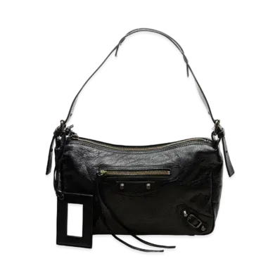 BALENCIAGA Handbag Lambskin "Black"