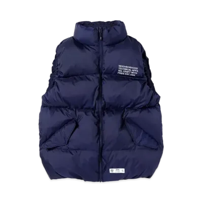 NEIGHBORHOOD Down Vest . PE "Navy"