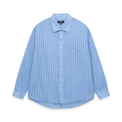 Stussy Light Weight Classic Shirt "Blue"