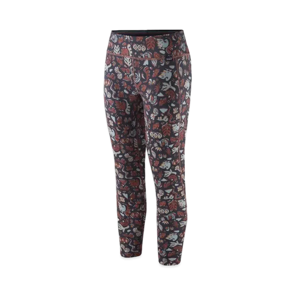 Patagonia Women's Capilene Midweight Bottoms "Black"