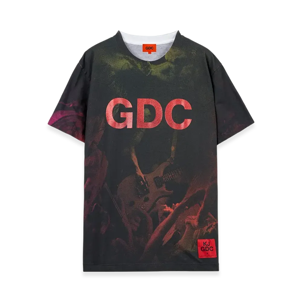 GDC x KJ All-Over Pattern T "Red Rame"