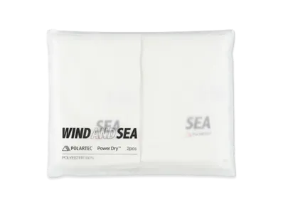 WIND AND SEA Polartec Power Dry 2P S/S Tee "White"