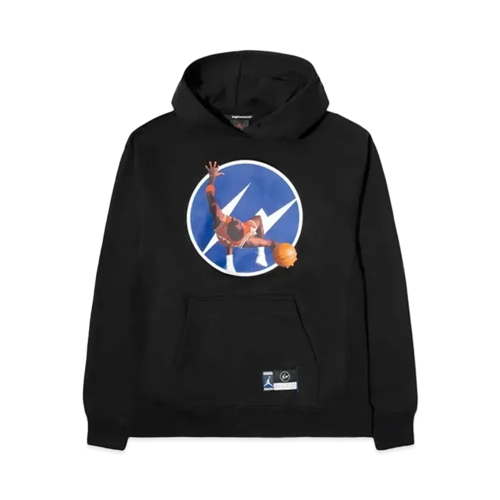 Air Jordan x Fragment Image Pullover Hoodie "Black"