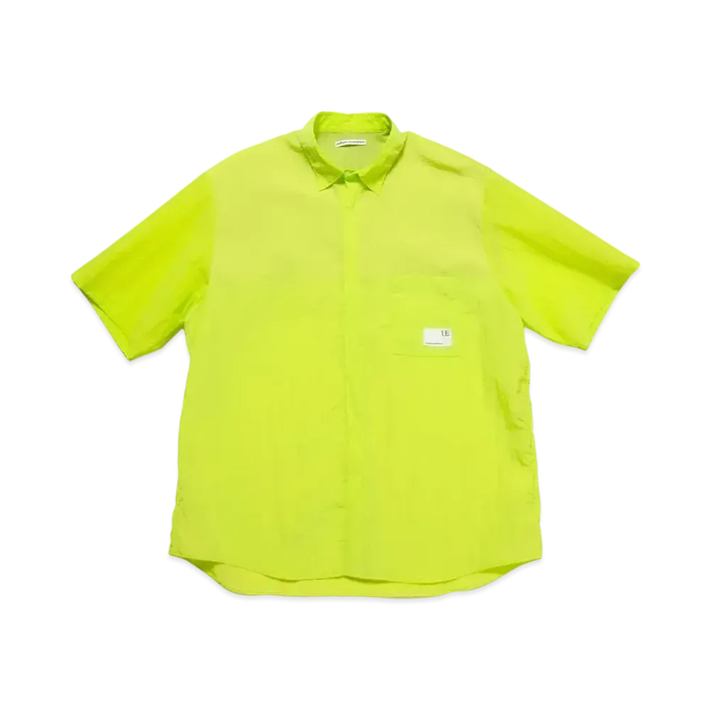 uniform experiment Crystal Nylon Ventilation Shirt "Yellow"