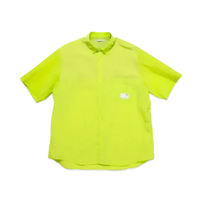 uniform experiment Crystal Nylon Ventilation Shirt "Yellow"
