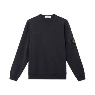 Stone Island 6100003 Cotton Fleece "Black"