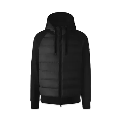 CANADA GOOSE HyBridge Huron Full Zip Hoody "Black"