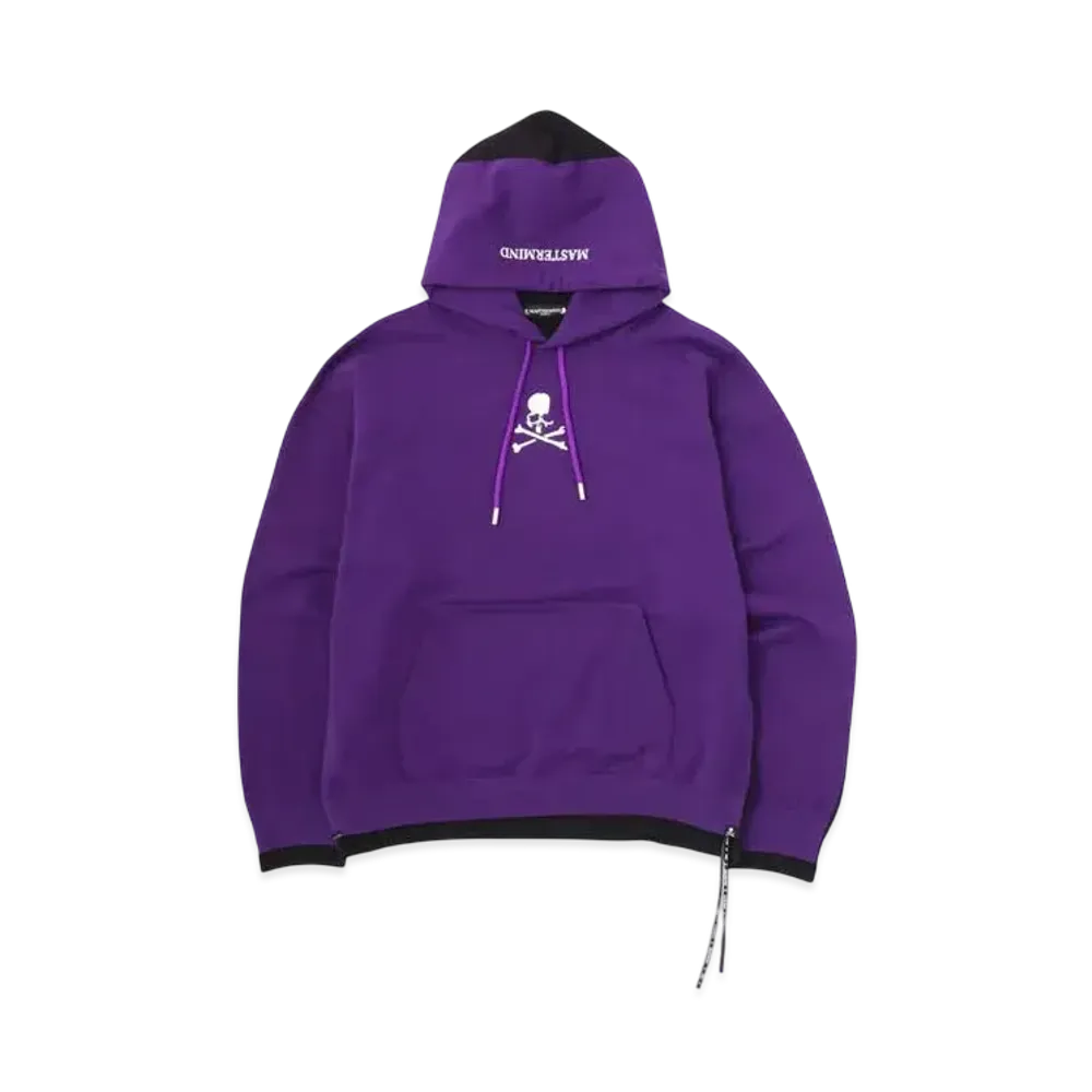 mastermind WORLD Boxy 2 Color Hoodie "Purple Black"
