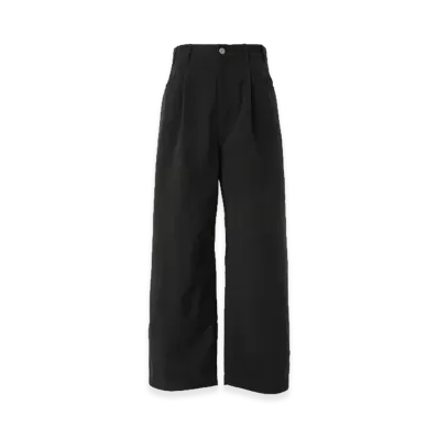 COMME des GARCONS HOMME Nylon Oxford Garment-Dyed Pants "Black"