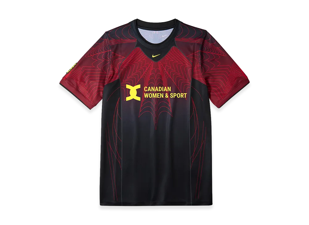Nike x NOCTA X2 World Cup Football Jersey Les Rouges Canada "Red/Black"