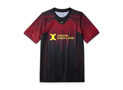 Nike x NOCTA X2 World Cup Football Jersey Les Rouges Canada "Red/Black"