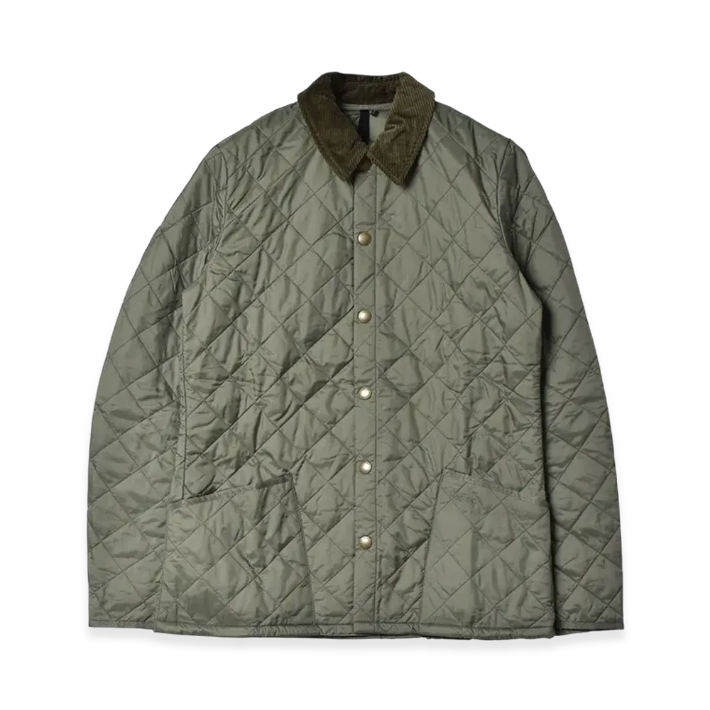 Barbour Heritage Liddesdale Quilt Lt "Moss"