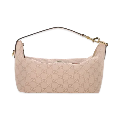 GUCCI Women's Canvas Gucci Vanity Handbag "Pink"