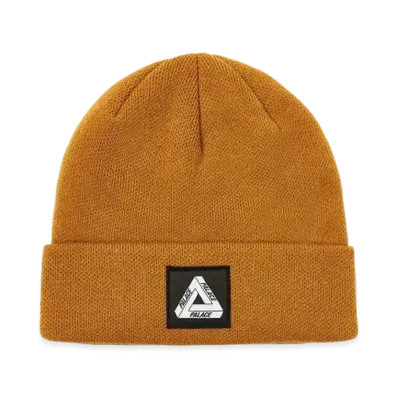 PALACE Tri-Ferg Patch Beanie "Tan"