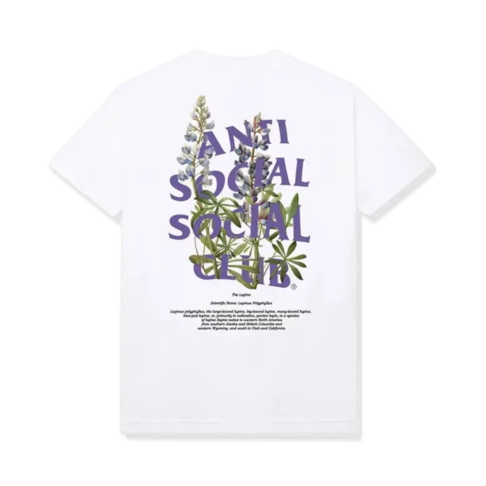 ANTI SOCIAL SOCIAL CLUB Lupine Tee "White"