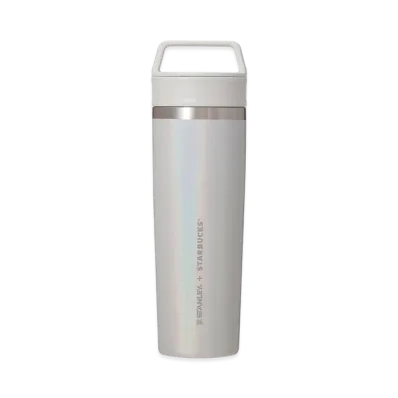 STARBUCKS Stainless Bottle STANLEY 591ml "Pearl White"