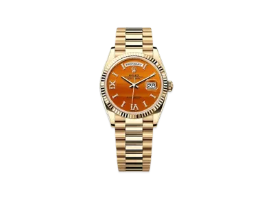 ROLEX Day-Date 36mm Yellow Gold 128238 "Carnelian"