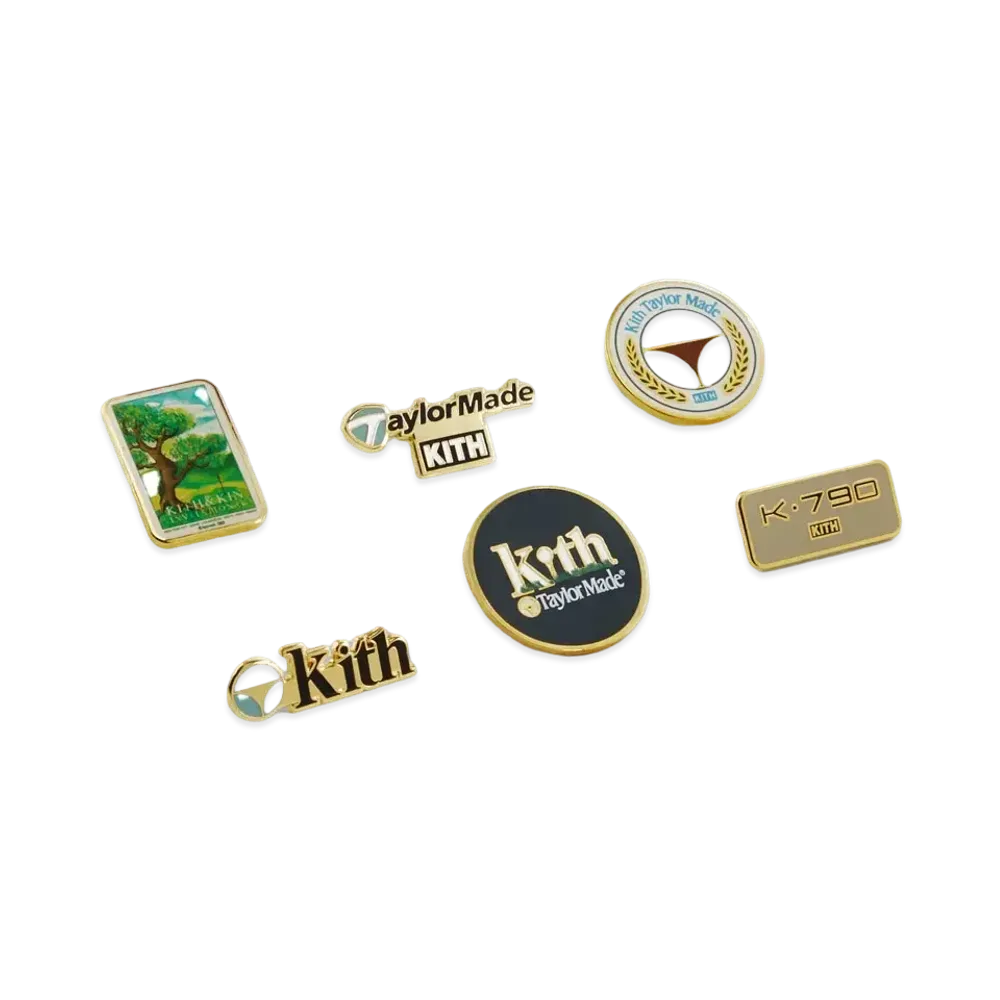 Kith x TaylorMade Enamel Pinset "Multi"
