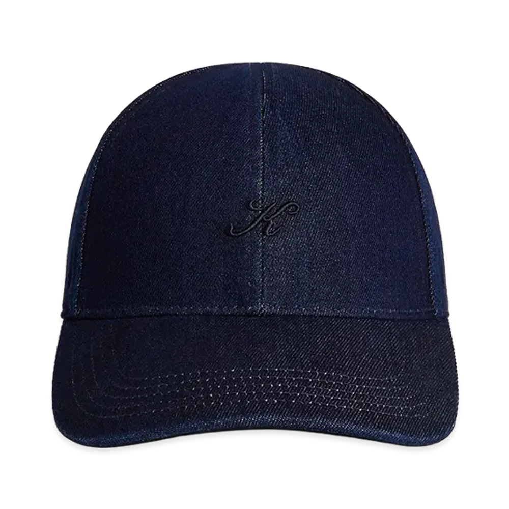 Kith Low Profile Raw Denim Classic Cap "Savin Wash"