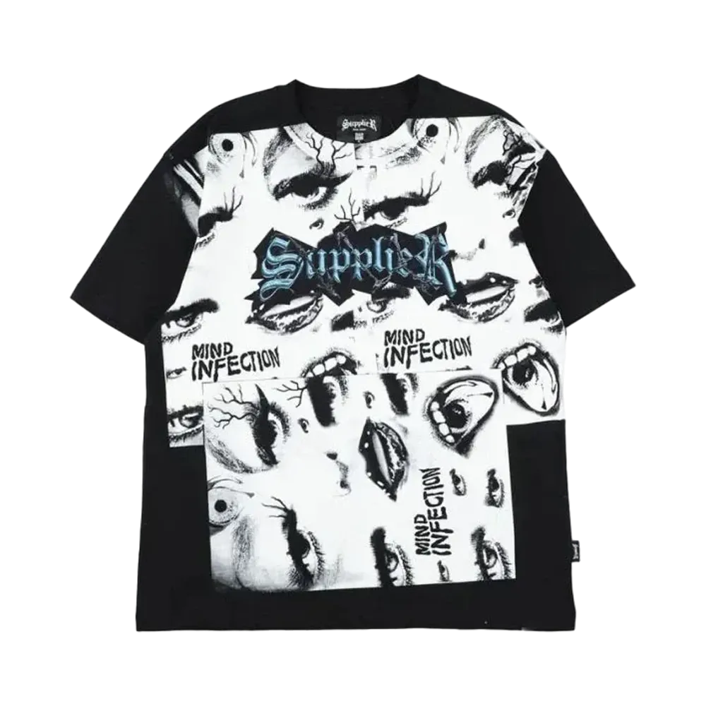 SUPPLIER Mind Infection Barbed Tee "Black"