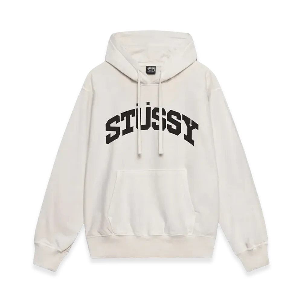 Stussy Block Sport Pigment Dyed Hoodie "Natural"