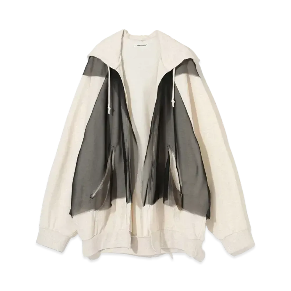 UNDERCOVER Cotton Zip Up Parka "Oatmeal"