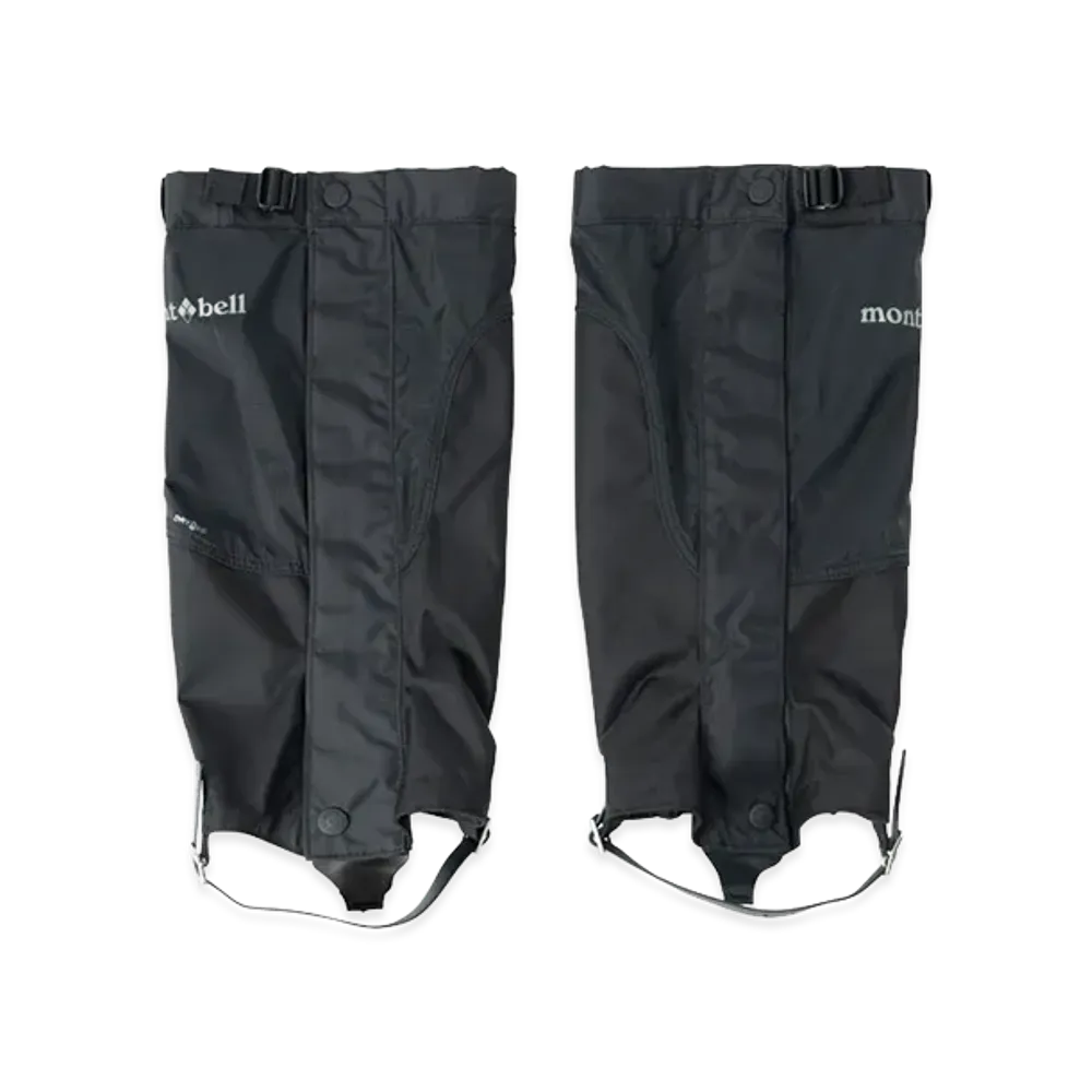 mont-bell Dry-Tec Alpine Spats "Black"