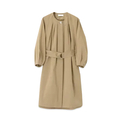 Paul Smith Womens Waist Belt Tuck Dress "Camel"