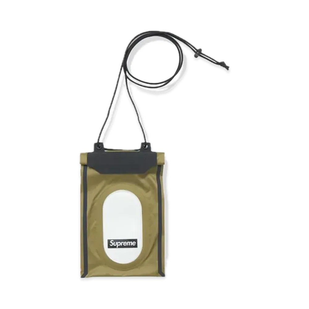 Supreme x The North Face Summit Series Outer Tape Seam Neck Pouch "Olive"